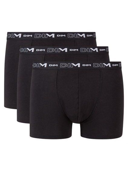 DIM COTTON STRETCH BOXER 3x, pánské boxerky